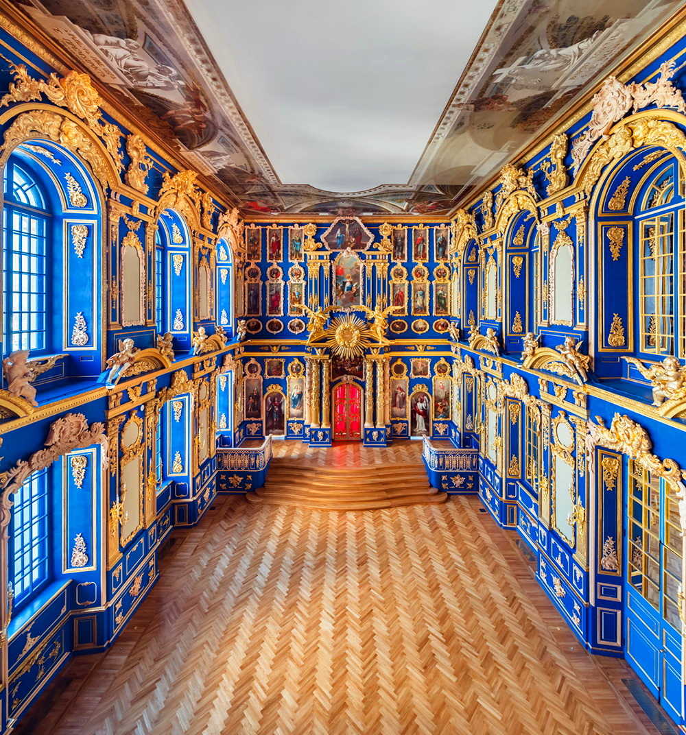 интерьеры дворца в царском селе