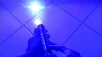 Homemade Lightsaber!?! MASSIVE 3W Handheld Laser Torching Stuff!!