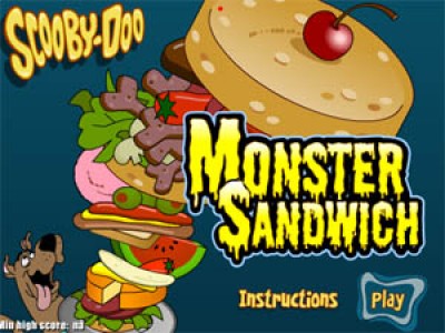 Scoobydoo Monster Sandwich