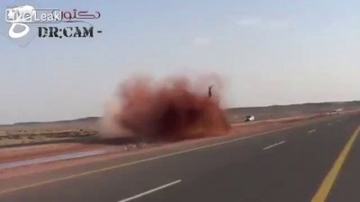 Pickup Truck Rollover (Saudi Drift)