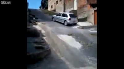 How not to drive up a hill