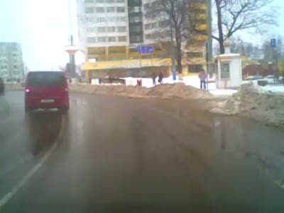 Авария "Газели" 42 маршрута в Брянске