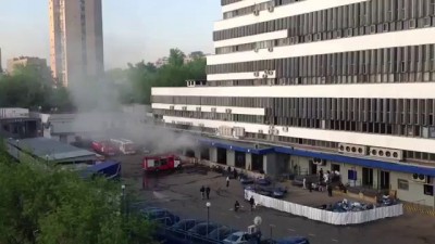 Почта России: дым после пожара (HD)