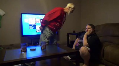 ANGRY GRANDPA DESTROYS PS4!