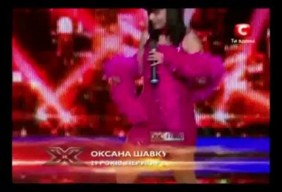 X-factor Ukraine 2010 - Oksana Shavkun - New York(Frank Sinatra - Liza Minelli)
