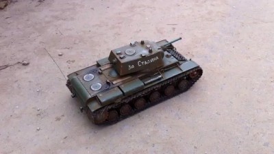 RC Tank KV-1 part II