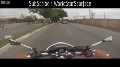 Неудачная попытка угона мотоцикла