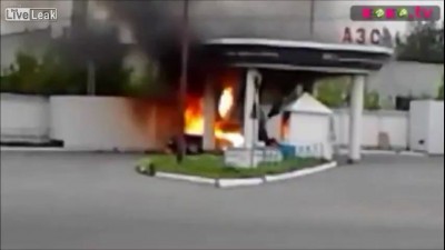 Взрыв на АЗС в Екатеринбурге