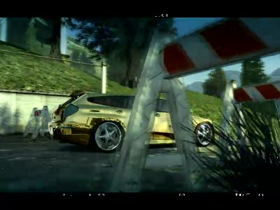 Burnout Paradise - gold cars