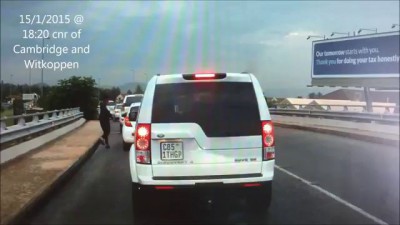 Как грабят машину в ЮАР