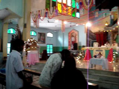 Рождество в Индийской церкви