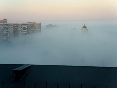 Туман в Ставрополе
