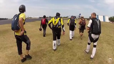 Adventures With Aviator - World Record Freefly Skydives With TJ Landgren (Chicago 2012 Head Down Wor