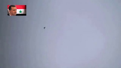 Сирия. Дарья. Воздушный удар по скоплениям банд террористов 19.05.2014