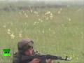 RAW: Russian paratroopers hold massive military drill in Chelyabinsk