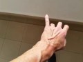 Man Plays with Dancing Vein