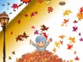 мальчик и осень