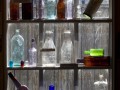 old-bottles-display-colored-glass-glass-preview