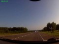 Водитель волги уснул за рулем ... На трассе Енисейск-Красноярск