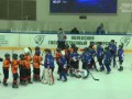 Массовая драка. Детский турнир по хоккею в Пинске.