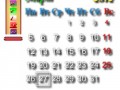 Флеш-Календарь с часиками
