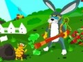 Игра Зума с кроликом и жуками