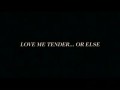Agent Provocateur - Love Me Tender... Or Else