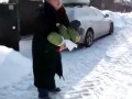 Иван на зимней прогулке