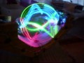 Вращающийся RGB LED шар 
