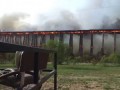 Пожар на мосту