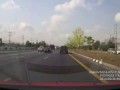 Driver panics & forgets to check mirrors - Mass carnage ensues!