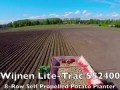 Посадка картофеля Wijnen Lite Trac SS2400 | 8-row Self Propelled Potato Planter | pootmachine | kart