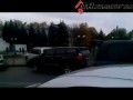 26.10.2011 - Девушка на Lexus "протаранила" внедорожник