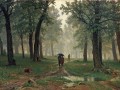 Иван ШИШКИН (1832-1898). Дождь в дубовом лесу