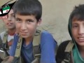 the 3 Youngest Syrian Rebels fighting Syrian arab army in deir ezzor