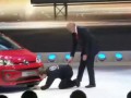 Volkswagen Presentation Interrupted by Protester