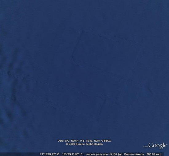 дно у Антарктиды