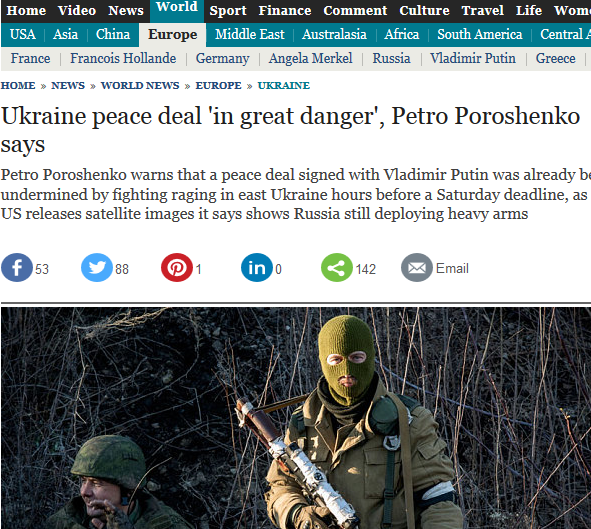 Ukraine Peace deal