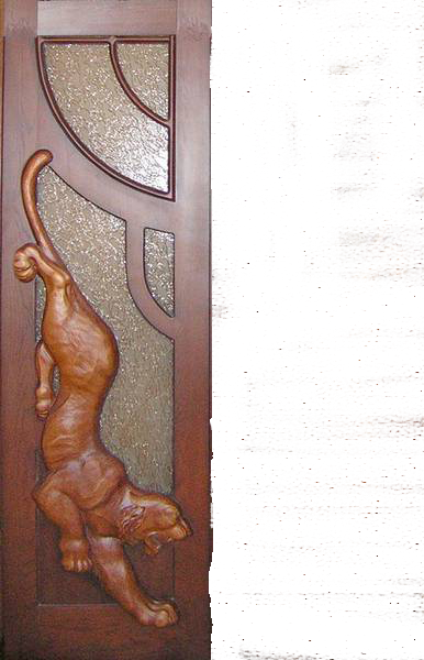 с тиграми чясть двери маси