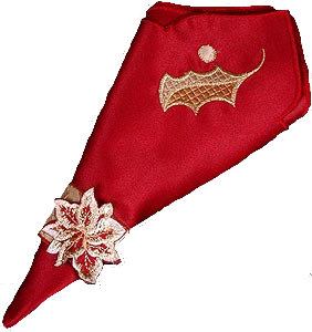 AntiquenapkinRed