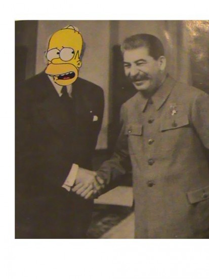 господин гомер симпсон и товарищ сталин