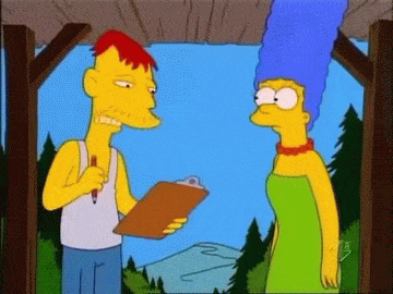 Подпись Клетуса из Симпсонов