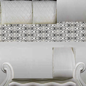 Диван фиолетовый кожаный