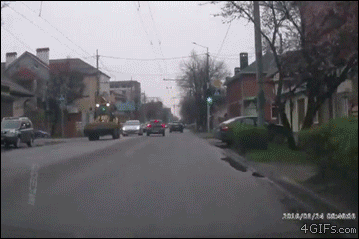 Dash-cam-pedestrian-road-sign