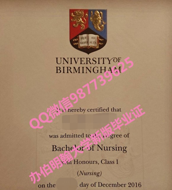 Q /Wechat 987739625University of Birmingham diploma,fake diploma transcript  bachelor degree master 