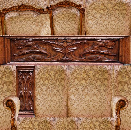 кожа фиолет диван