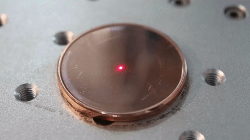Лазер, нанесение рисунка на монетку