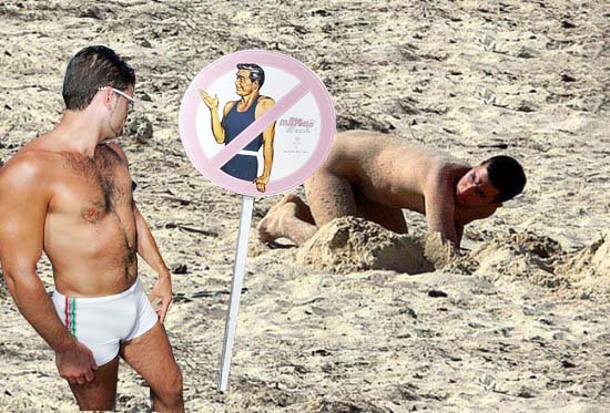 Чувак на пляже1