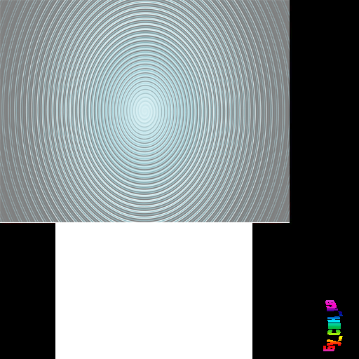 На обьект" Пирамида "из стеклянной спирали