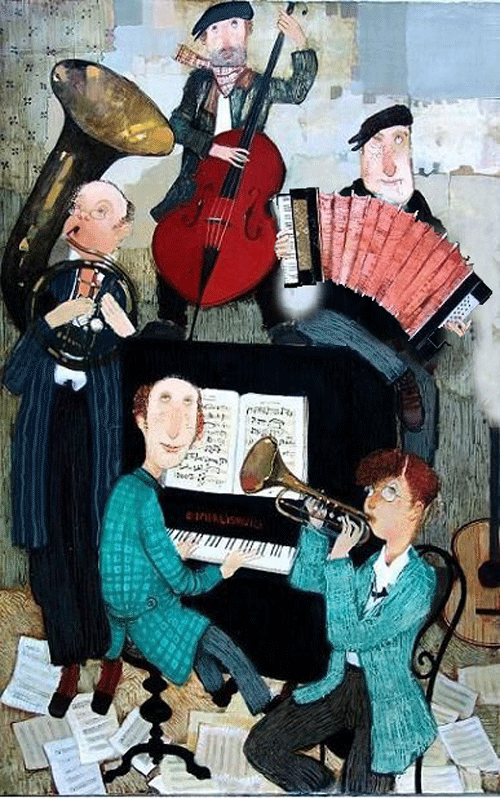 Веселые музыканты